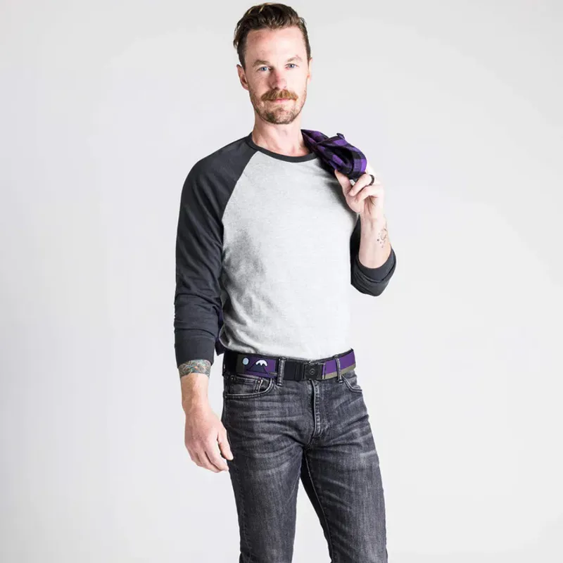 Arcade Hannah Eddy Wave Hello Belt Black/Ivy Green-3